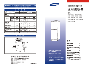 说明书 三星 BCD-183D 冷藏冷冻箱