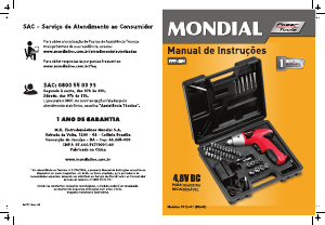 Manual Mondial FPF-05M Berbequim