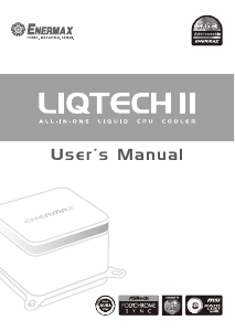 Manuale Enermax Liqtech II Dissipatore CPU