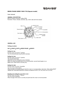 Handleiding Davis 1509 Horloge