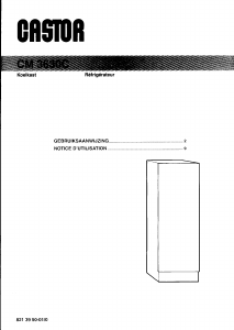 Mode d’emploi Castor CM 3630 C Réfrigérateur