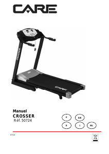 Manual Care Fitness Crosser Treadmill