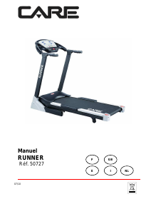 Manual Care Fitness Runner Treadmill