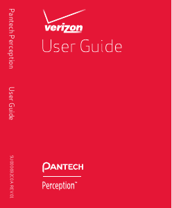 Manual Pantech Perception (Verizon) Mobile Phone