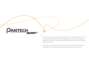 Handleiding Pantech Burst Mobiele telefoon