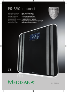 Manual Medisana PR-S90 Connect Scale