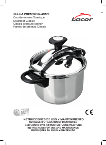 Manual Lacor 71874 Classic Pressure Cooker