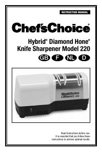 Handleiding Chef'sChoice 220 Hybrid Diamond Hone Messenslijper