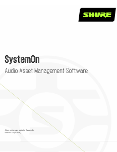 Manual Shure SystemOn 4.1