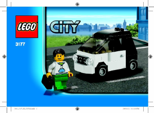 Handleiding Lego set 3177 City Stadsauto