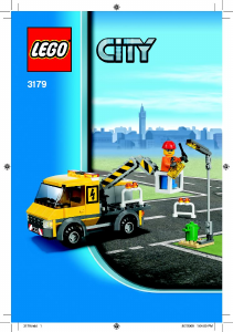 Brugsanvisning Lego set 3179 City El-stigevogn