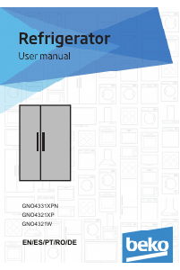 Manual BEKO GNO4331XPN Combina frigorifica