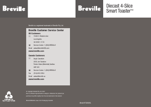 Mode d’emploi Breville BTA840XL Grille pain