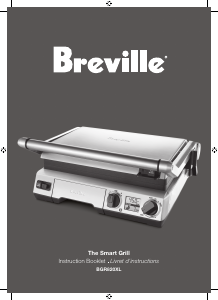 Manual Breville BGR820XL Contact Grill