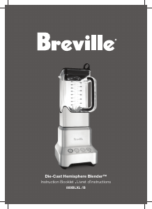 Manual Breville 800BLXL Blender