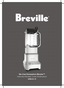 Mode d’emploi Breville 800BLXL Blender