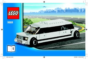 Manuál Lego set 3222 City Vrtulník a limuzína