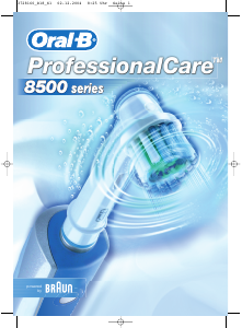 Handleiding Oral-B Professional Care 8500 Elektrische tandenborstel