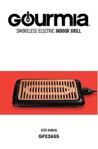 Manual Gourmia GFS2655 Table Grill