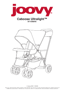 Manual de uso Joovy Caboose Ultralight Cochecito