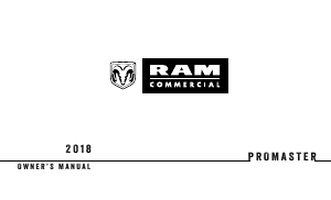Manual Dodge Ram ProMaster (2018)