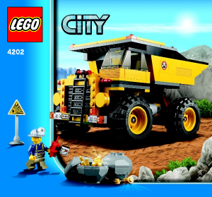 Bruksanvisning Lego set 4202 City Gruvbil