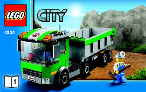 Bruksanvisning Lego set 4204 City Gruvan