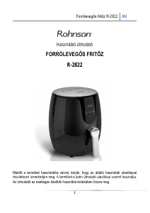Használati útmutató Rohnson R-2822 Olajsütő
