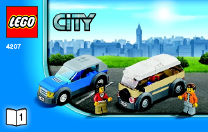 Brugsanvisning Lego set 4207 City Parkeringshus