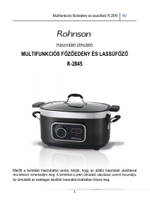 Használati útmutató Rohnson R-2845 Multifunkciós főzőeszköz