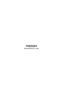 Bruksanvisning Indesit I55ZM 112 W 2 Frys