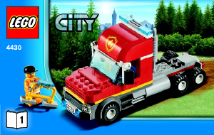 Manual de uso Lego set 4430 City Transportador antiincendios