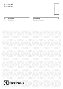 Manual Electrolux IK3318CAL Refrigerator