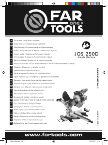 Εγχειρίδιο Far Tools JOS 250D Φαλτσοπρίονο