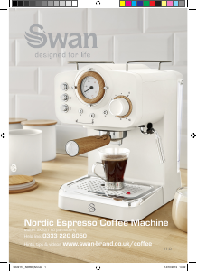 Manual Swan SK22110GRYN Espresso Machine
