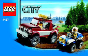 Bruksanvisning Lego set 4437 City Polisjakt