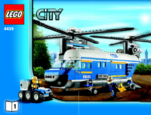 Mode d’emploi Lego set 4439 City L'Hélicoptère de Transport