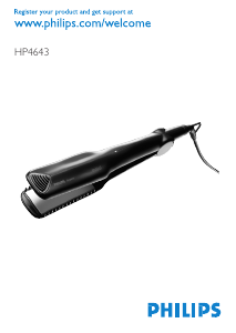 Handleiding Philips HP4643 Stijltang