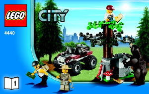 Manuál Lego set 4440 City Policejní stanice v lese