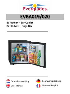 Manual Everglades EVBA019 Refrigerator