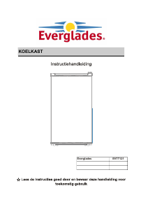 Handleiding Everglades EVTT121 Koelkast