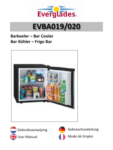 Bedienungsanleitung Everglades EVBA020 Kühlschrank