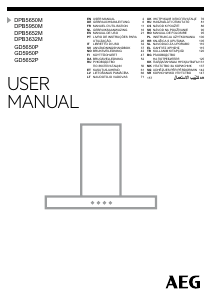 Manual AEG DPB3632M Cooker Hood