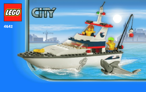 Bedienungsanleitung Lego set 4642 City Fischerboot