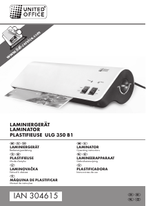 Handleiding United Office IAN 304615 Lamineermachine