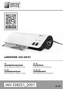 Handleiding United Office IAN 338321 Lamineermachine