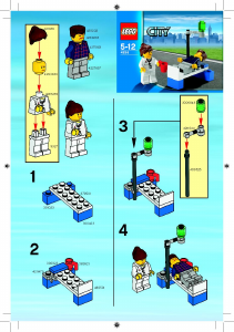 Bruksanvisning Lego set 4936 City Läkare och patient