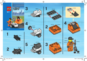 Manuale Lego set 5611 City Lavori pubblici