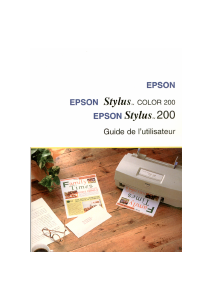 Mode d’emploi Epson Stylus 200 Imprimante