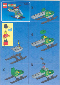 Руководство ЛЕГО set 6425 City Вертолет